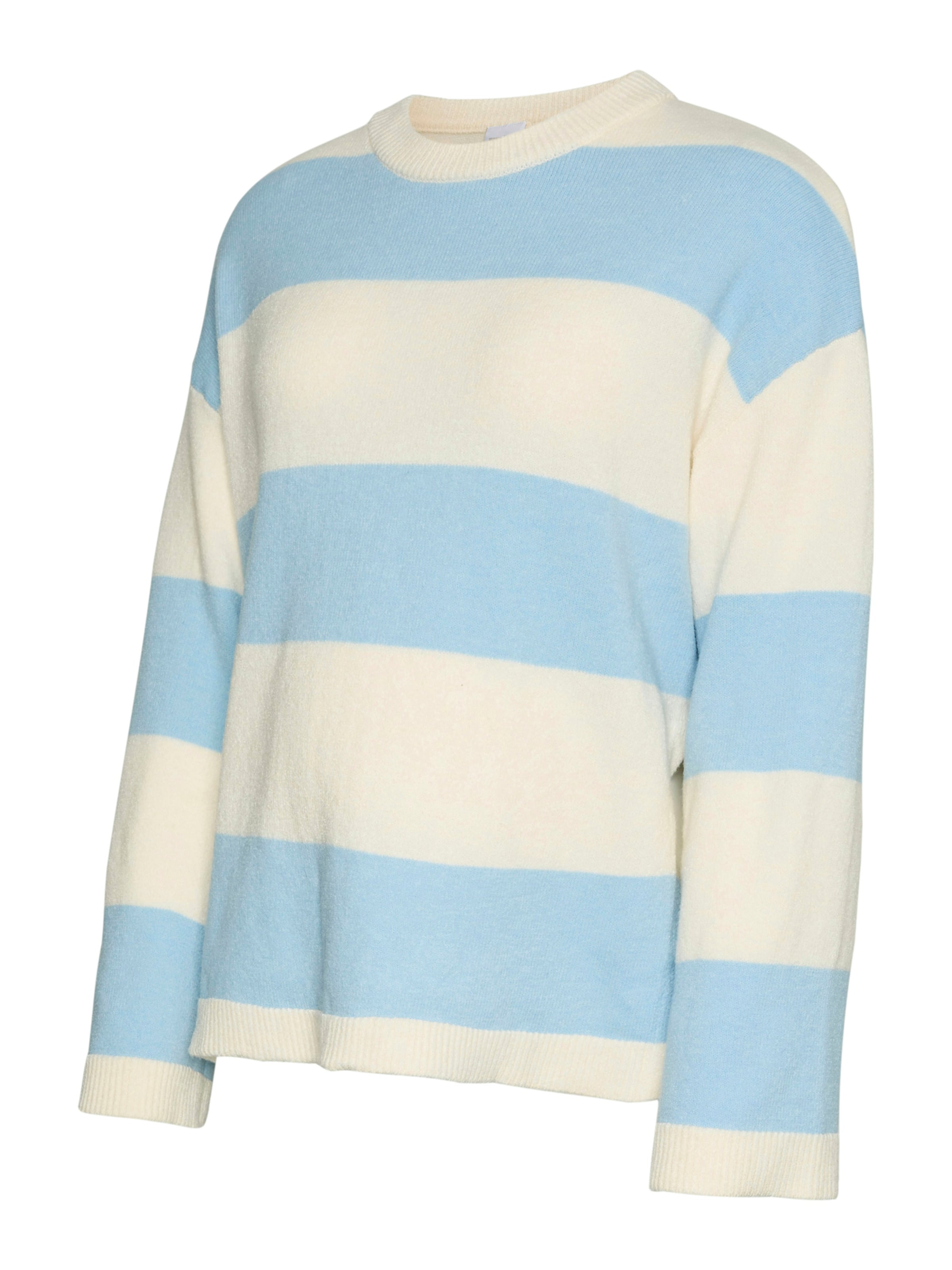 MAMALICIOUS Trui 'MLMONIA VITA' in Blauw: voorkant