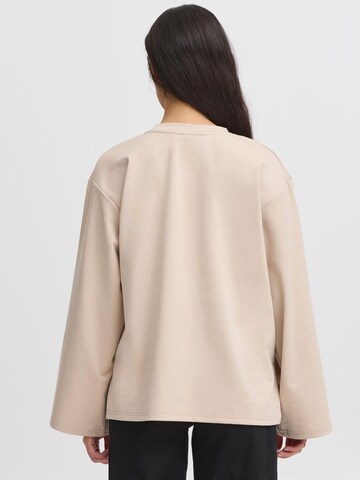 Pull-over ' IHKALA LS ' ICHI en beige