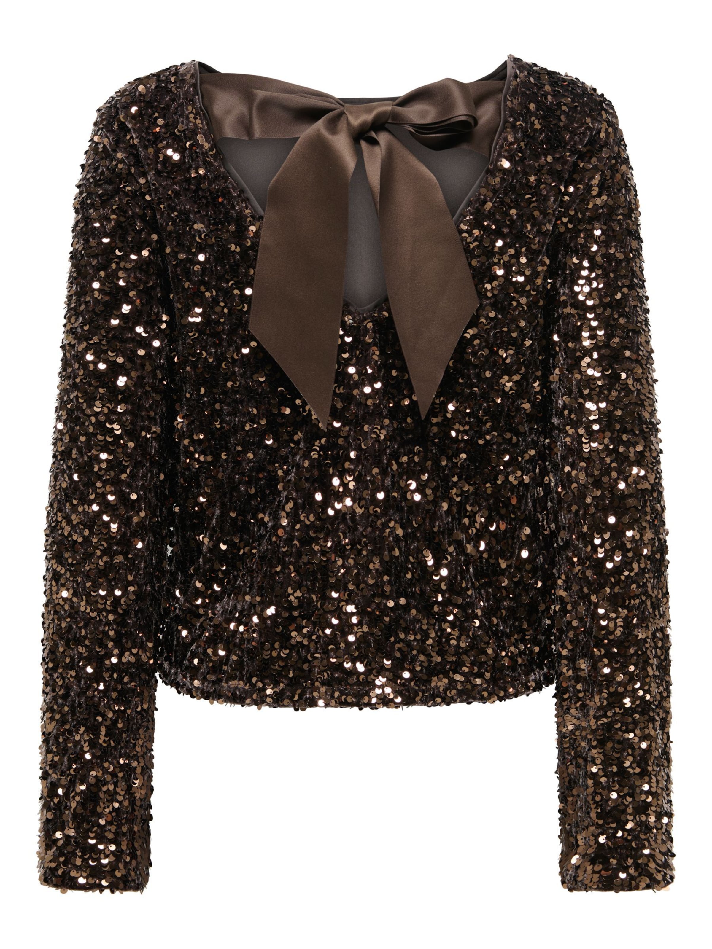ONLY - Blusa 'CONFIDENCE' en marrón
