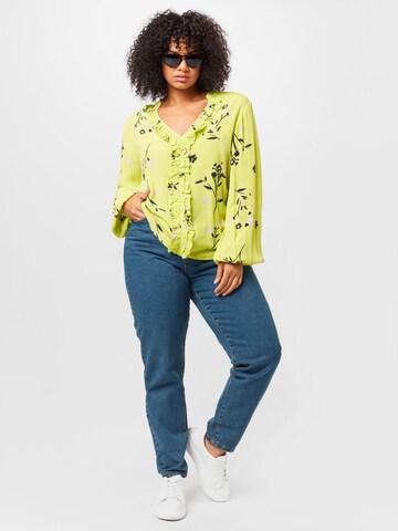 Missguided Plus Zúžený Džíny 'ELLA' – modrá