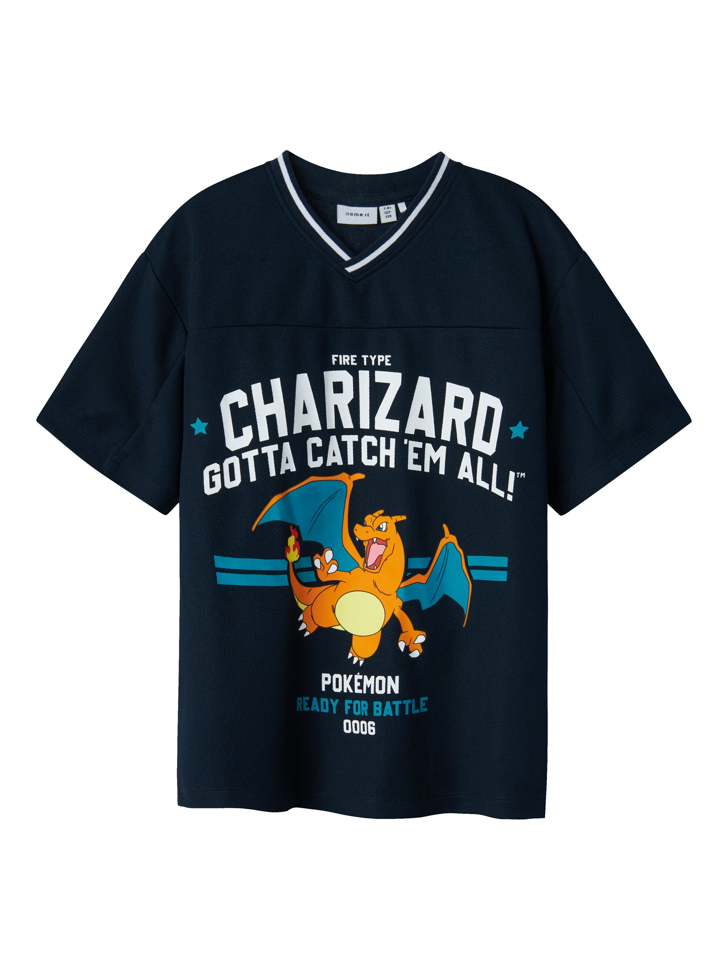 Maglietta di NAME IT in blu: frontale