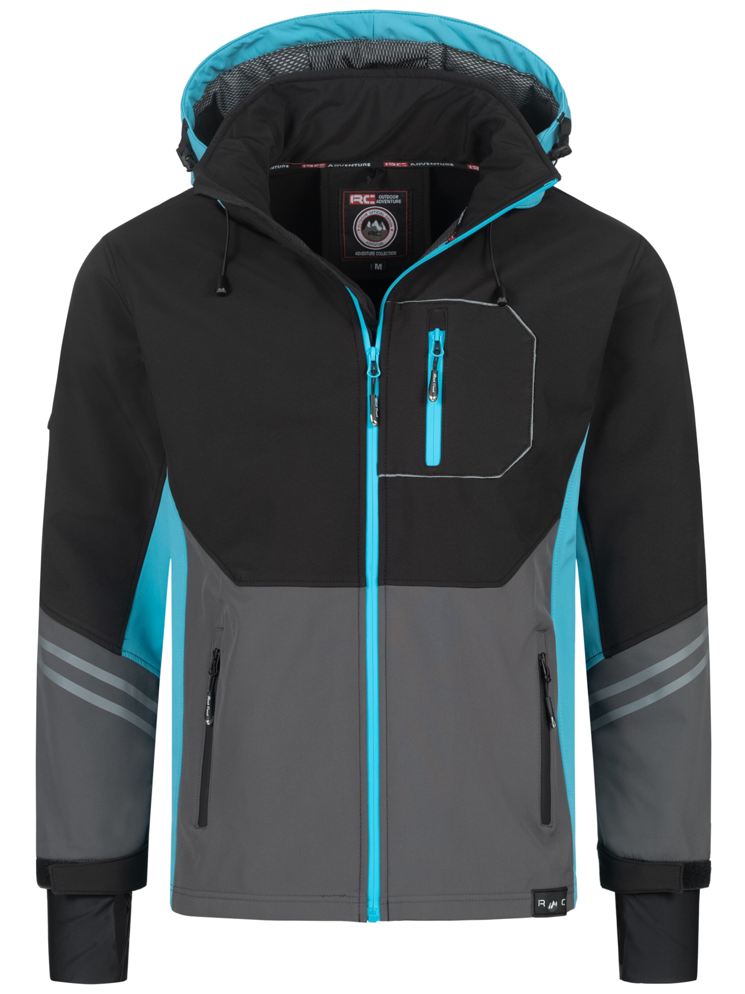 Rock Creek Between-Season Jacket in Blue: front