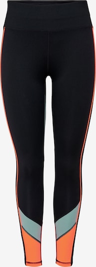 ONLY PLAY Pantalon de sport 'DANDO' en menthe / orange / noir, Vue avec produit
