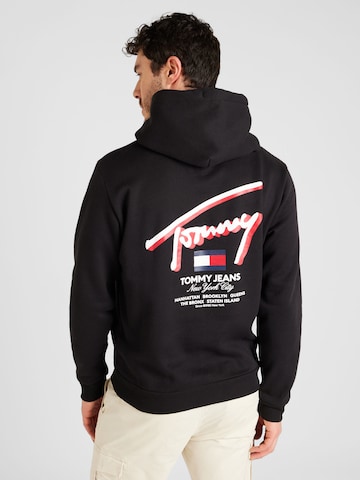 Tommy Jeans Μπλούζα φούτερ σε μαύρο: μπροστά