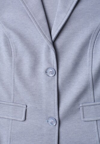 STREET ONE Basic Piqué Blazer in Blau