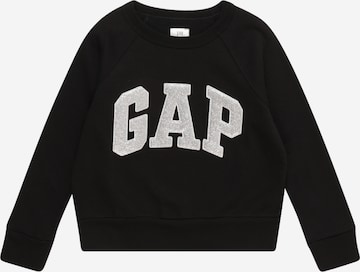 GAP Sweatshirt in Black: front