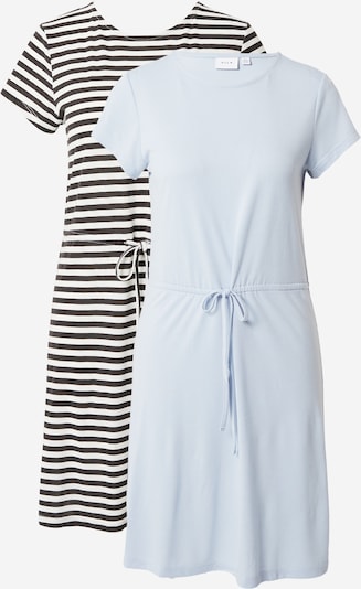 VILA Haljina u svijetloplava / crna / bijela, Pregled proizvoda