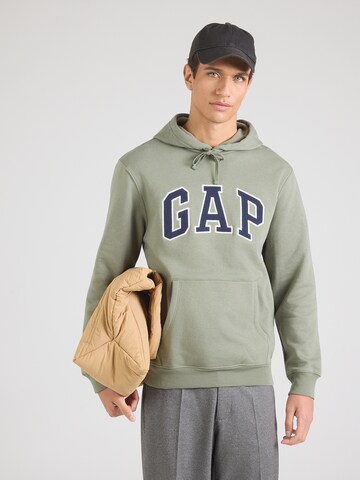 Felpa 'HERITAGE' di GAP in verde: frontale