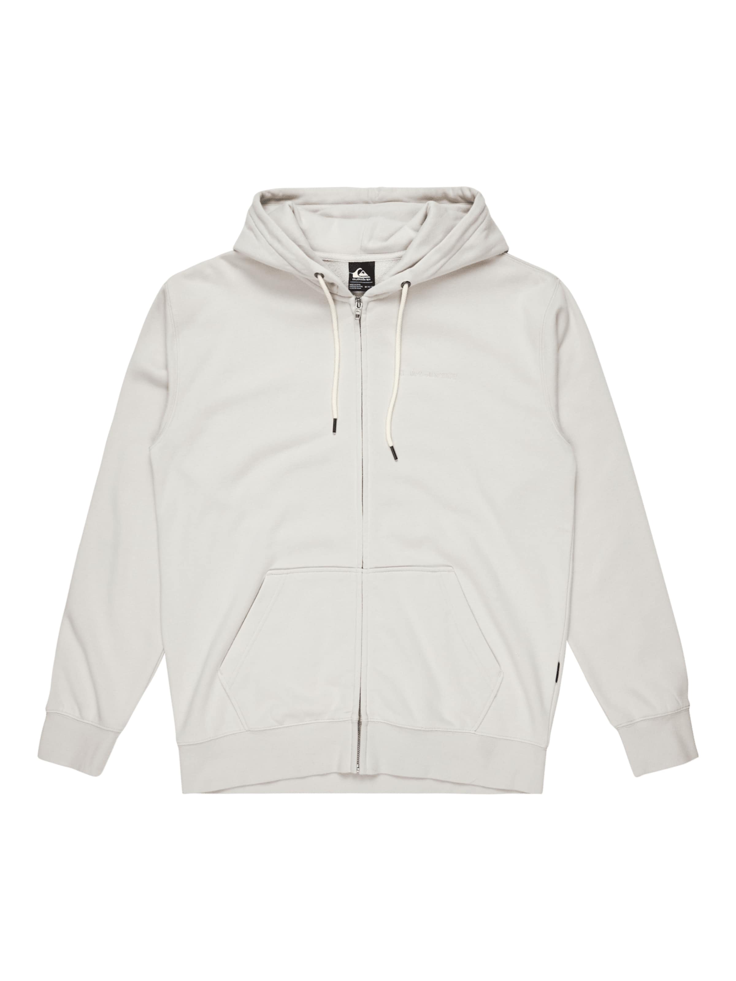 Veste en polaire 'Salt Water' QUIKSILVER en blanc : devant