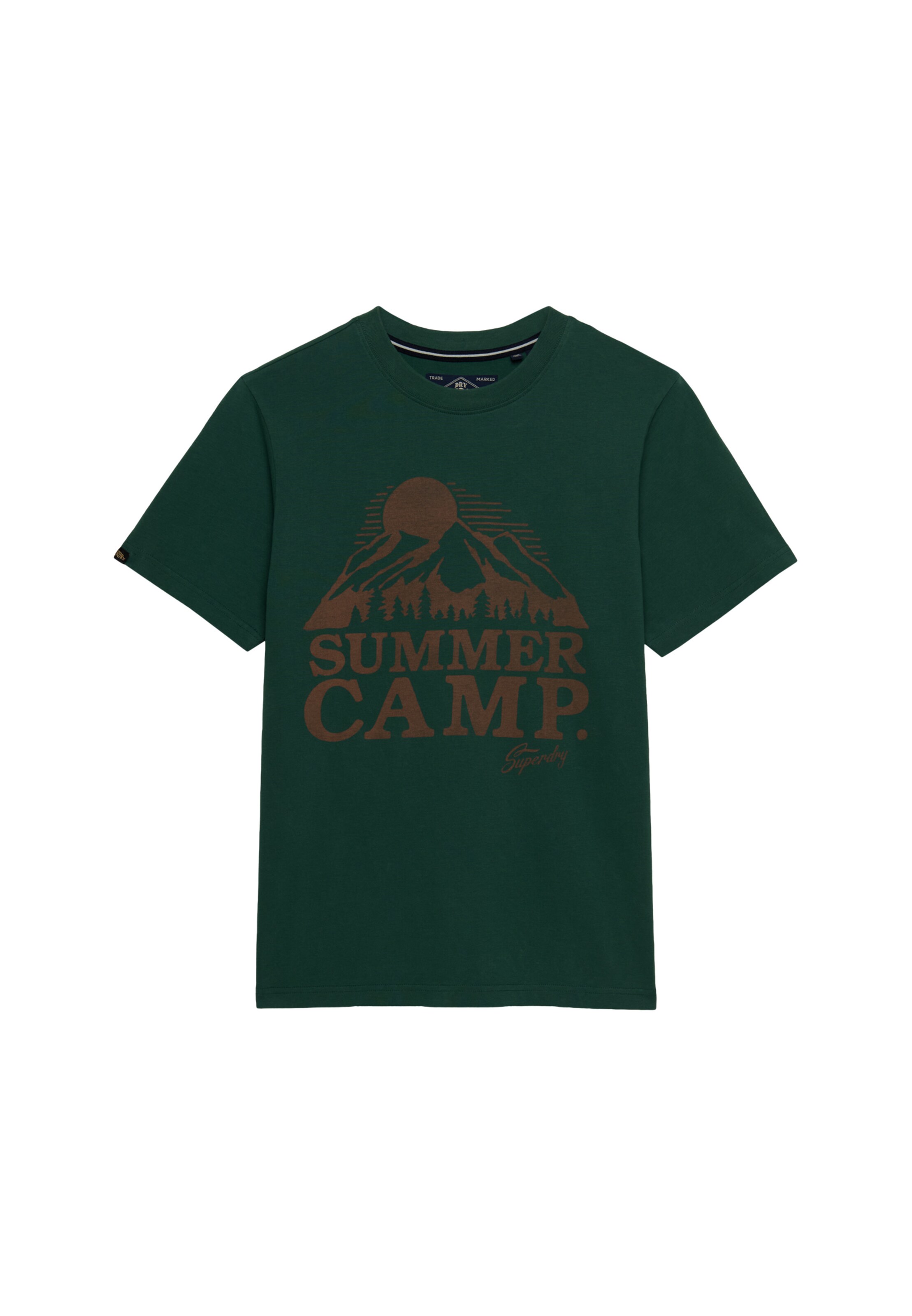 Superdry & Co Shirt 'Retro Outdoor' in Groen: voorkant