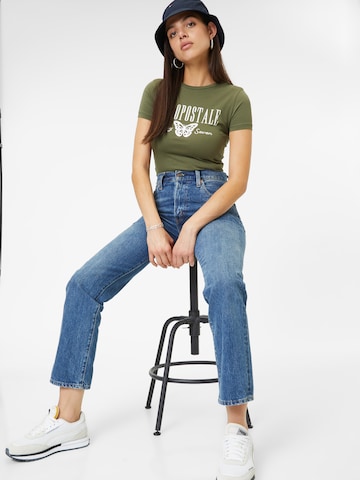 AÉROPOSTALE Shirt in Green