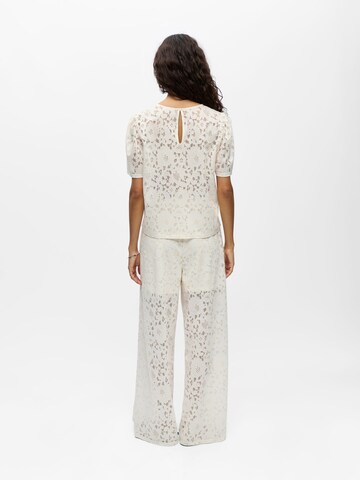 OBJECT Bluse 'OBJBianca' i hvid