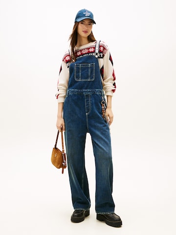 Regular Salopette en jean Tommy Jeans en bleu : devant