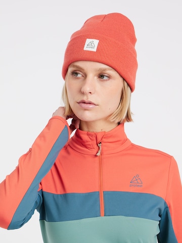 PROTEST Athletic Sweatshirt 'PRTNAIADS' in Red: front