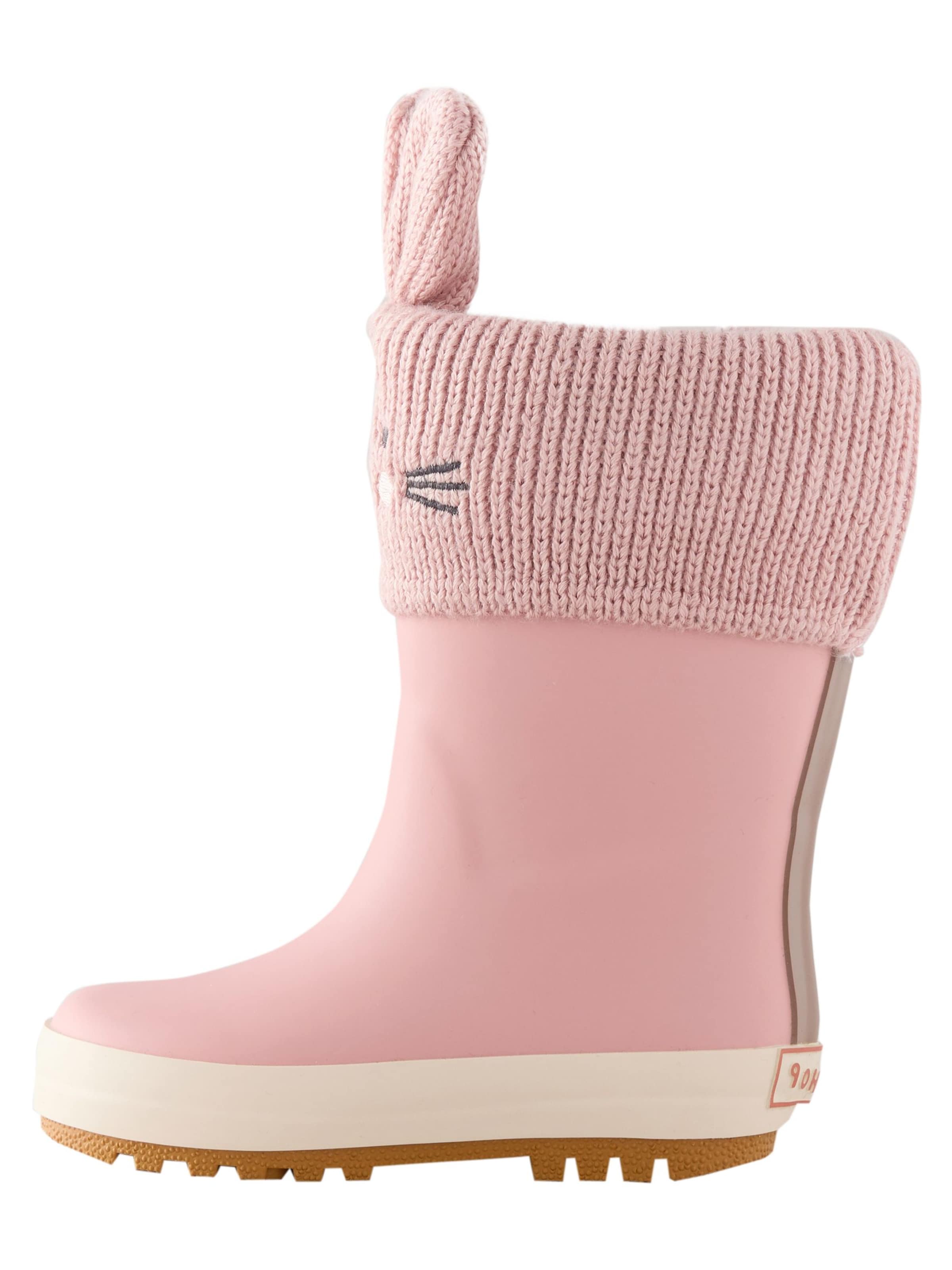 Bottes en caoutchouc Next en rose : devant