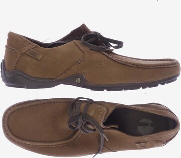 CATERPILLAR Flats & Loafers in 44 in Brown: front