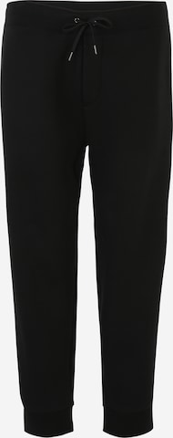 Polo Ralph Lauren Big & Tall Tapered Broek in Zwart: voorkant