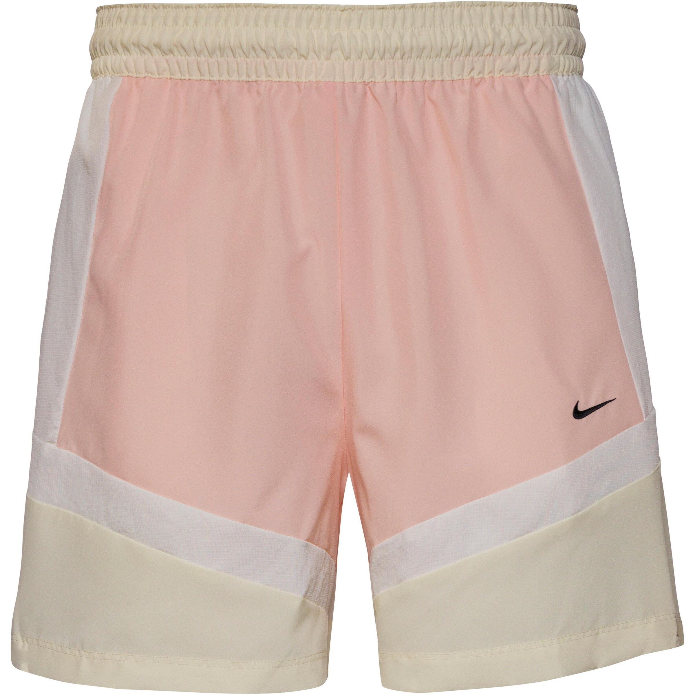 NIKE Regular Workout Pants 'Starting Five' in Beige: front