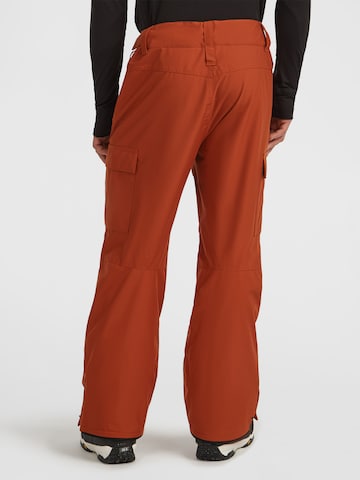 O'NEILL Loosefit Outdoorové kalhoty – červená
