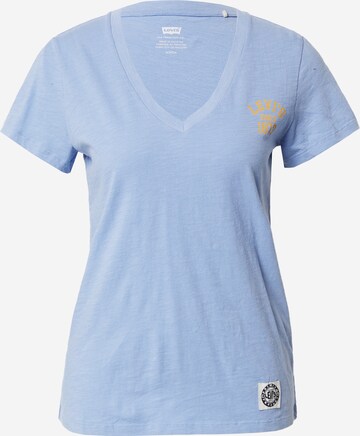 T-shirt 'Graphic Perfect Vneck' LEVI'S ® en bleu : devant