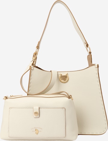 balta U.S. POLO ASSN. Rankinė ant peties: priekis