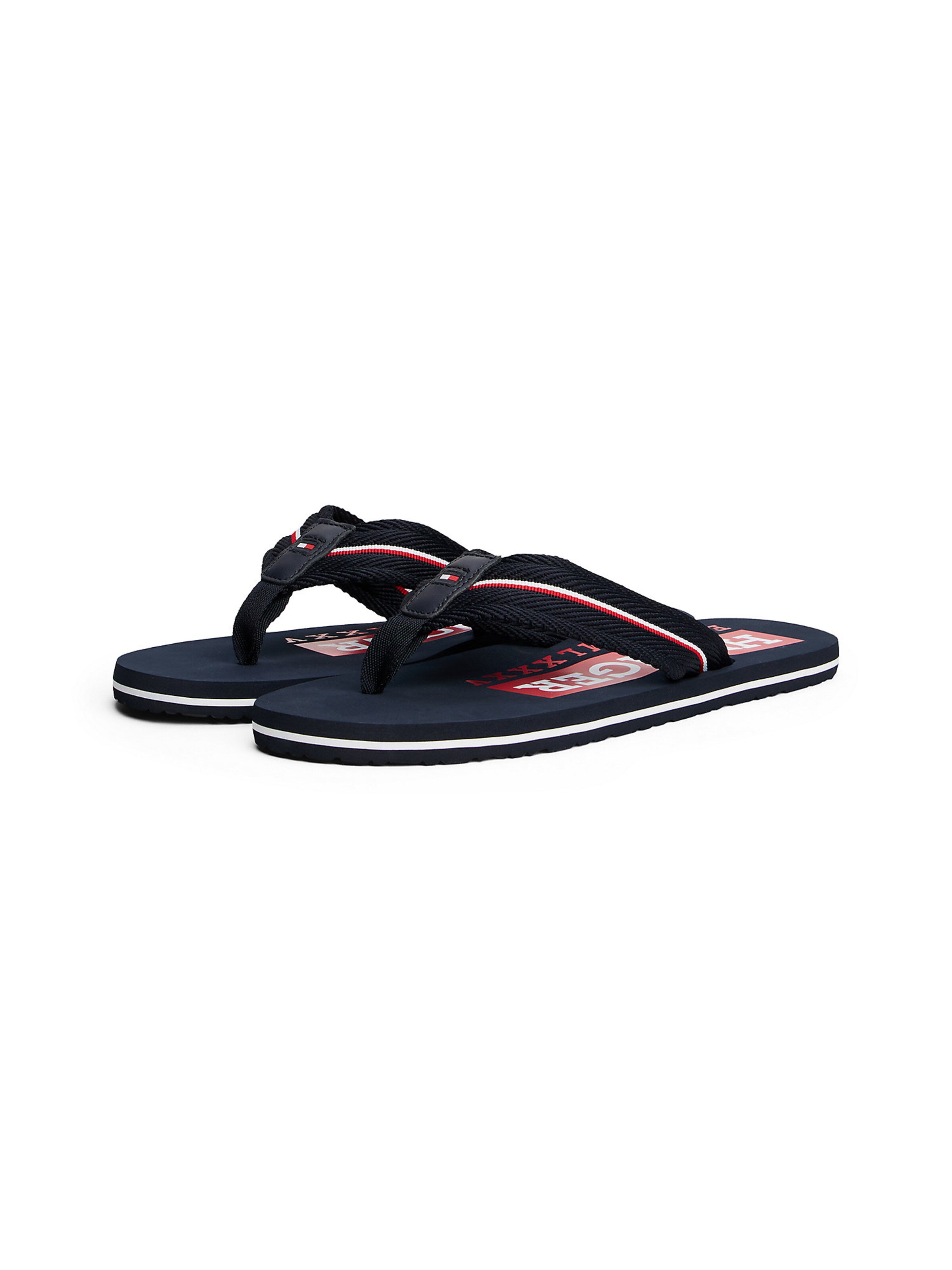 TOMMY HILFIGER T-bar sandals in Blue