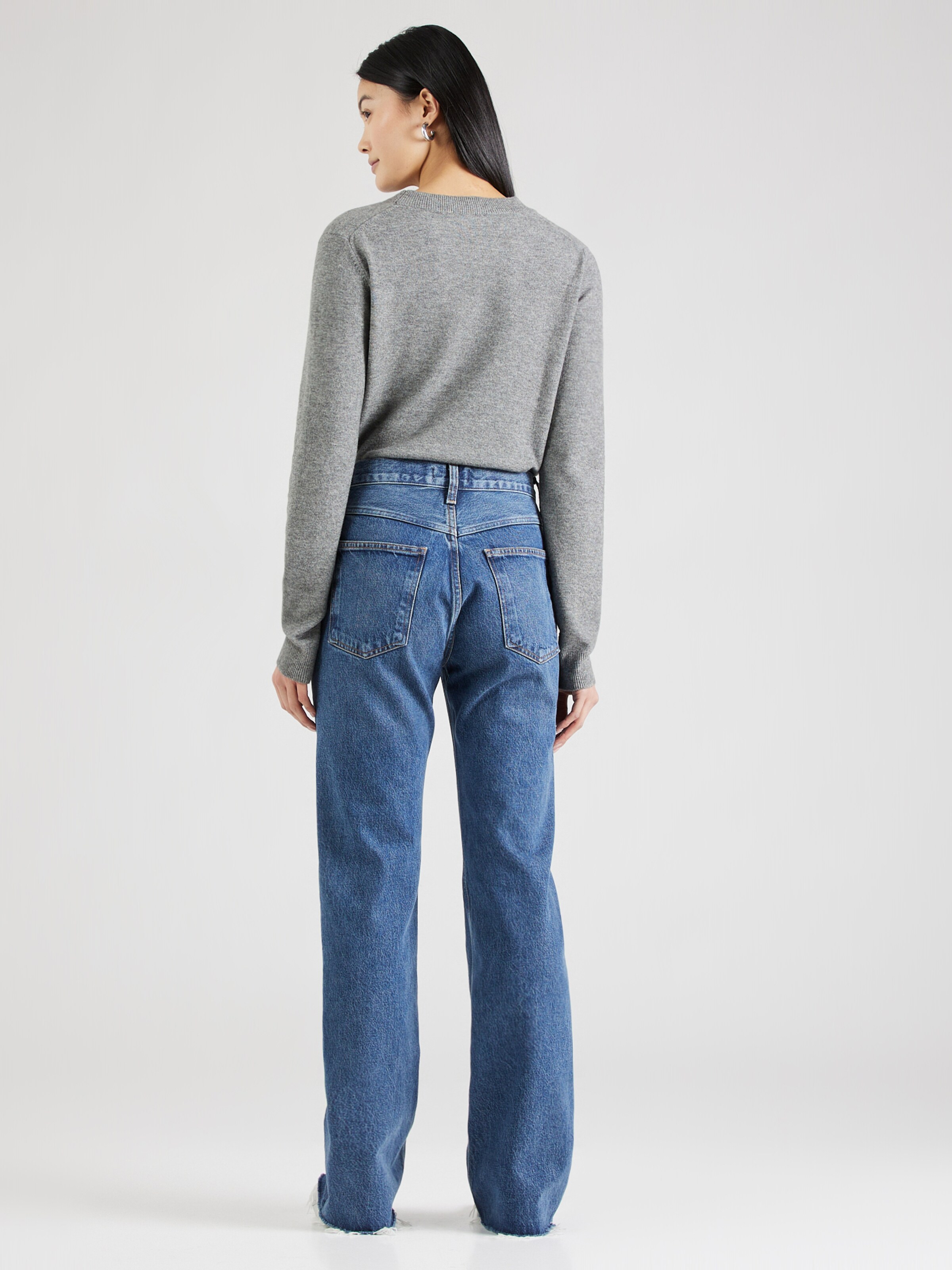 AGOLDE Regular Jeans 'leena' in Blue Denim | ABOUT YOU