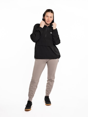 mymotus Sportjas 'Mymotus Ladies Comfort Running pull on Jacke Black  RW33' in Zwart