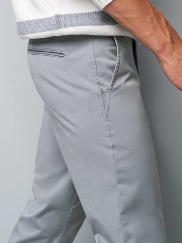 MEYER Regular Chino Pants 'M5' in Grey