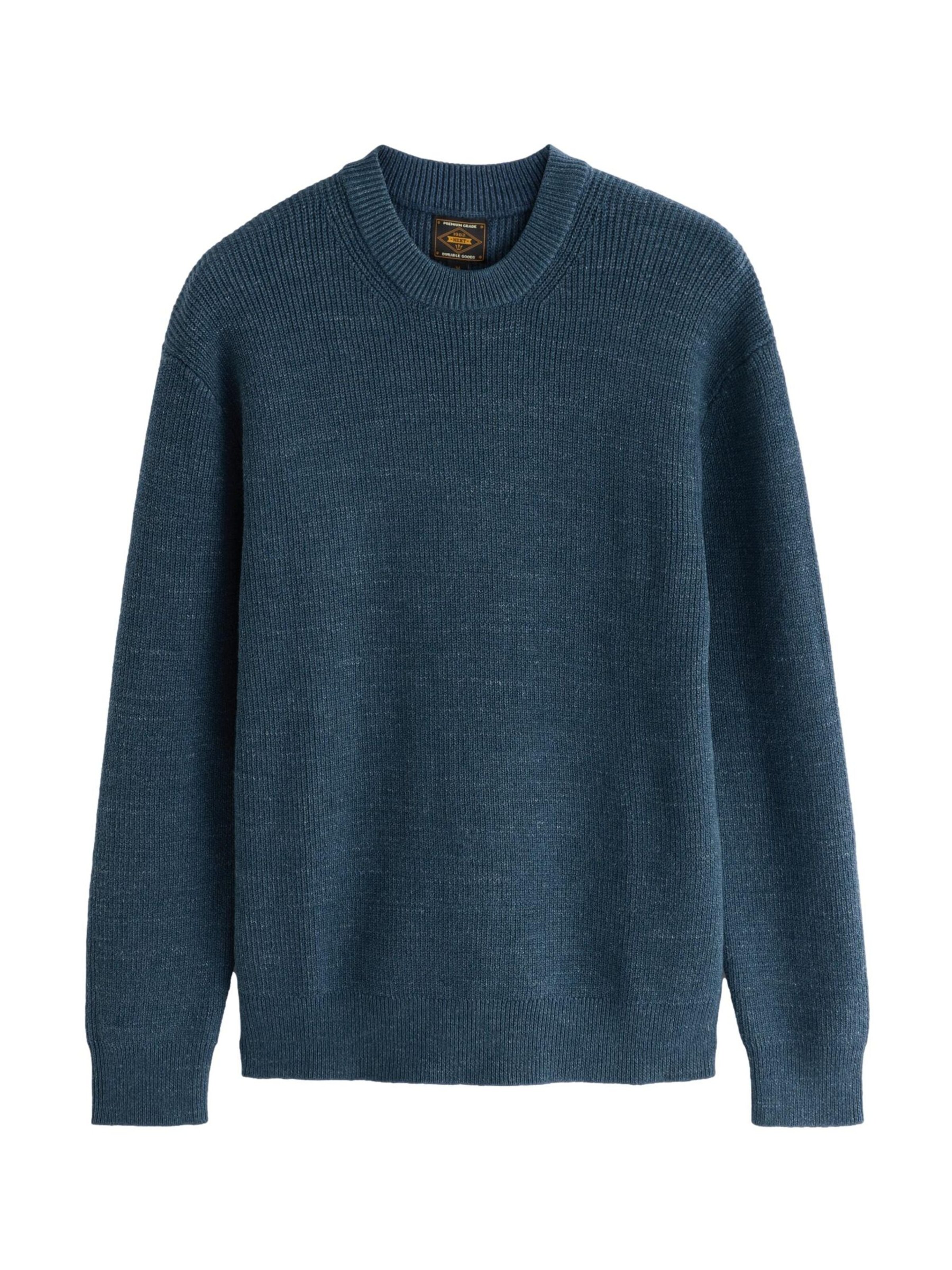 Next Sweater in Blue: front