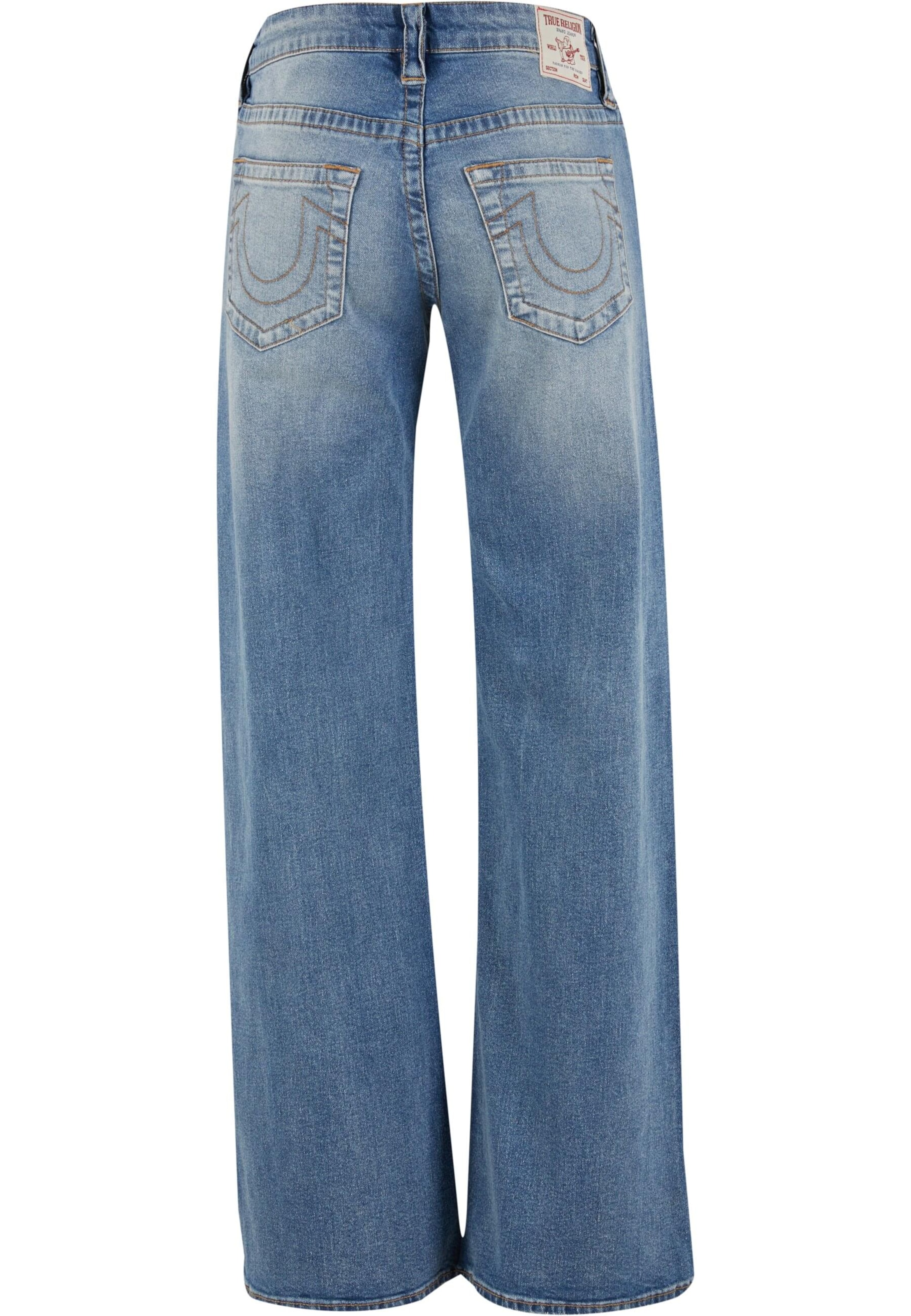 True Religion Regular BOBBI BAGGY JEAN MEDIUM in Blau