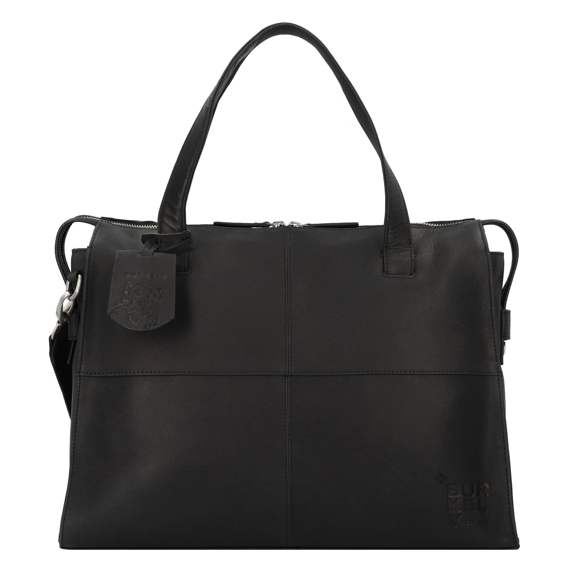 Burkely Handtasche 'Rogue Robyn' in Schwarz: Vorderseite