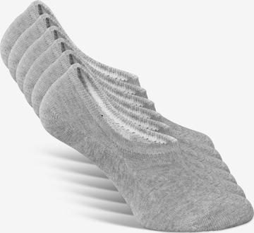 Classics Ankle Socks 'Invisible Socks' in Grey: front