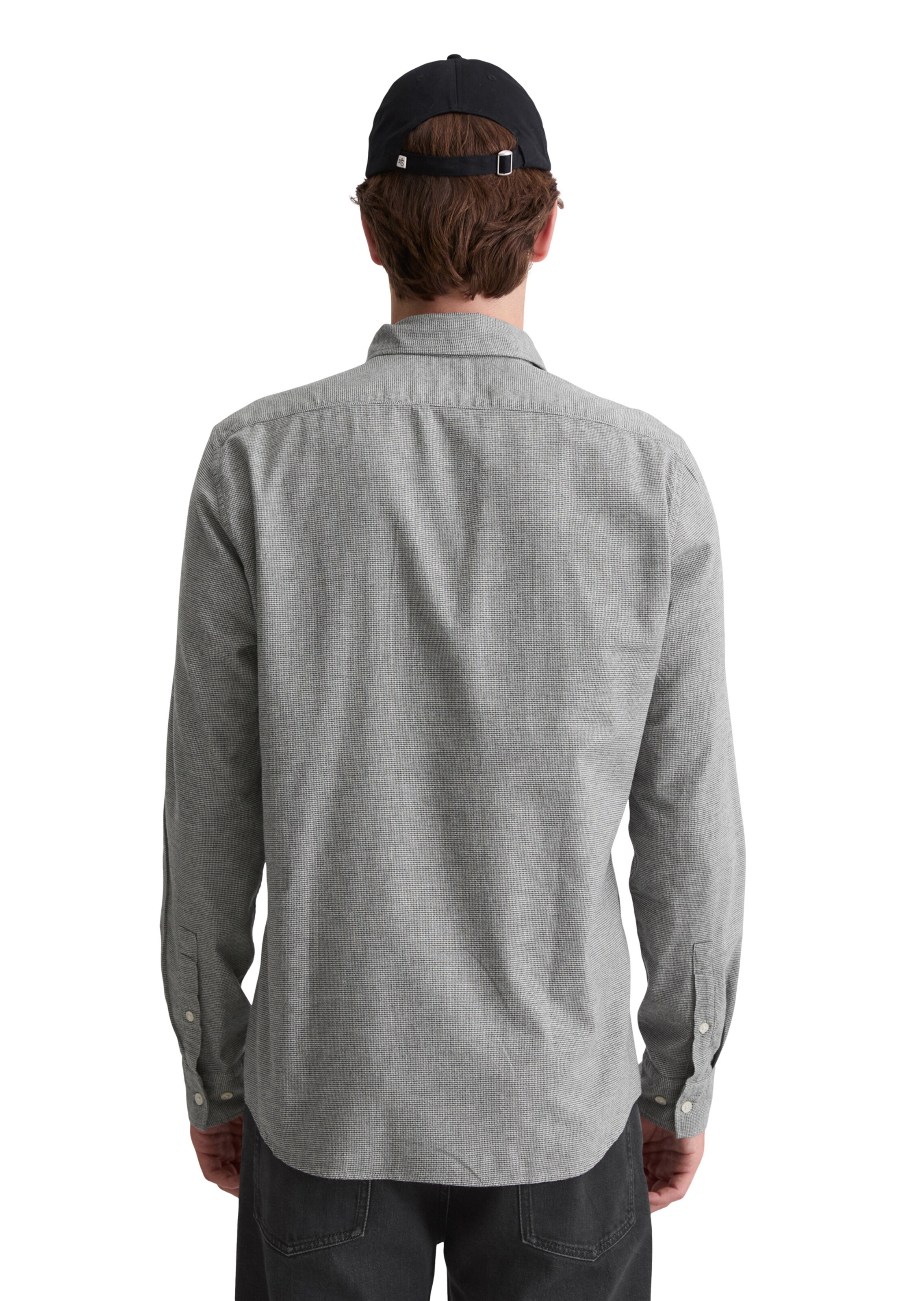 Marc O'Polo Regular fit Button Up Shirt in Grey