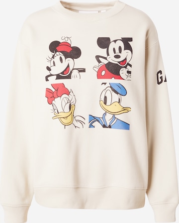 TOPSHOP Sweatshirt in Ecru ABOUT YOU