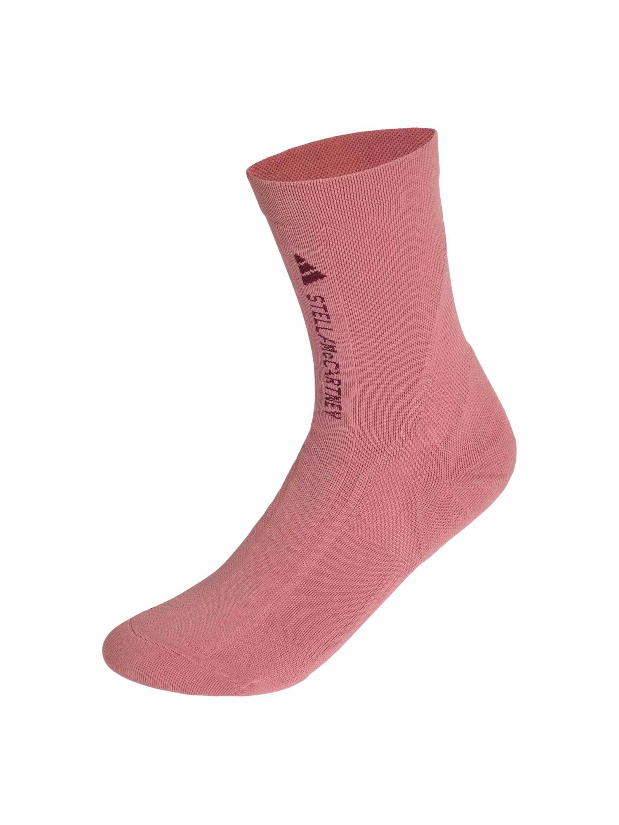 Chaussettes de sport ADIDAS BY STELLA MCCARTNEY en rouge : devant