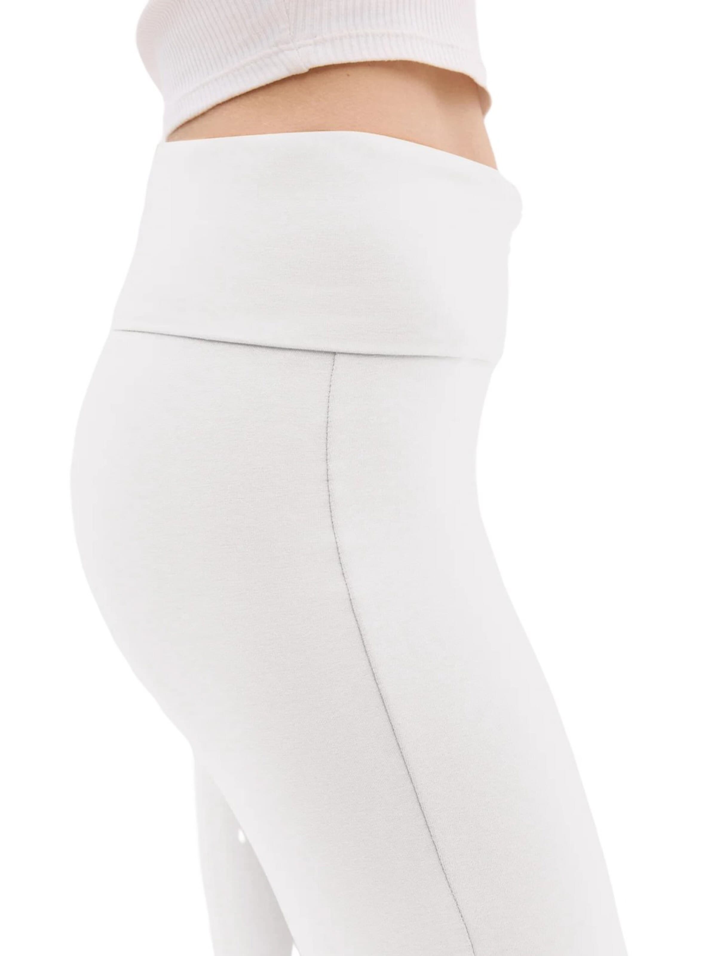 No Matter What Flared Trousers in White
