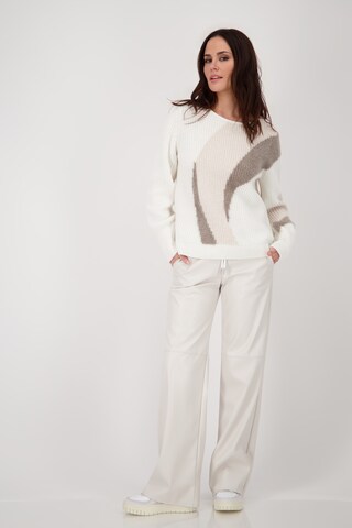 Pull-over monari en blanc