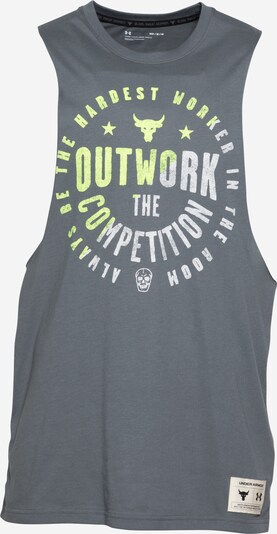 UNDER ARMOUR Funktionstopp i gul / basalgrå / vit, Produktvy