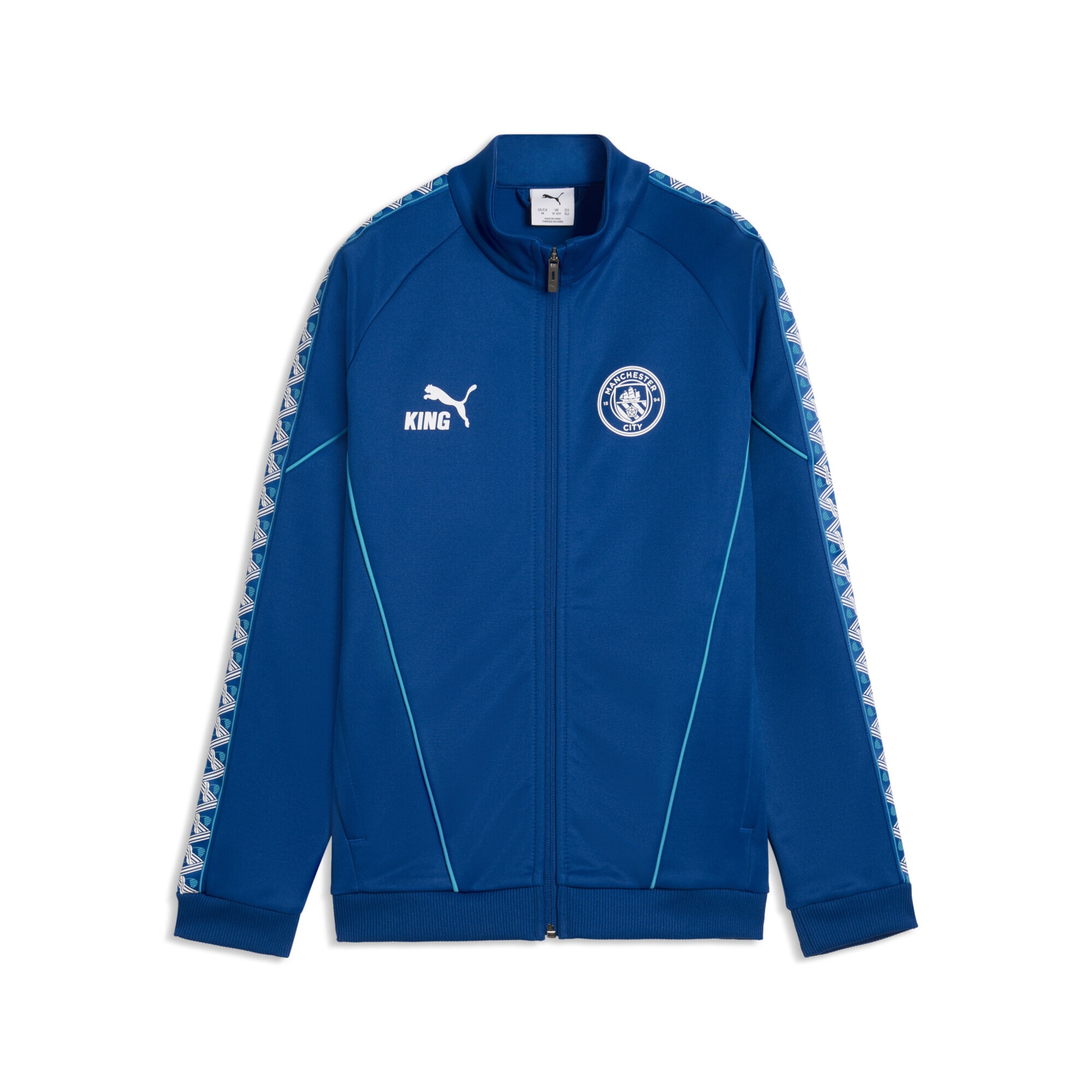 PUMA Trainingsjacke in Blau: Vorderseite