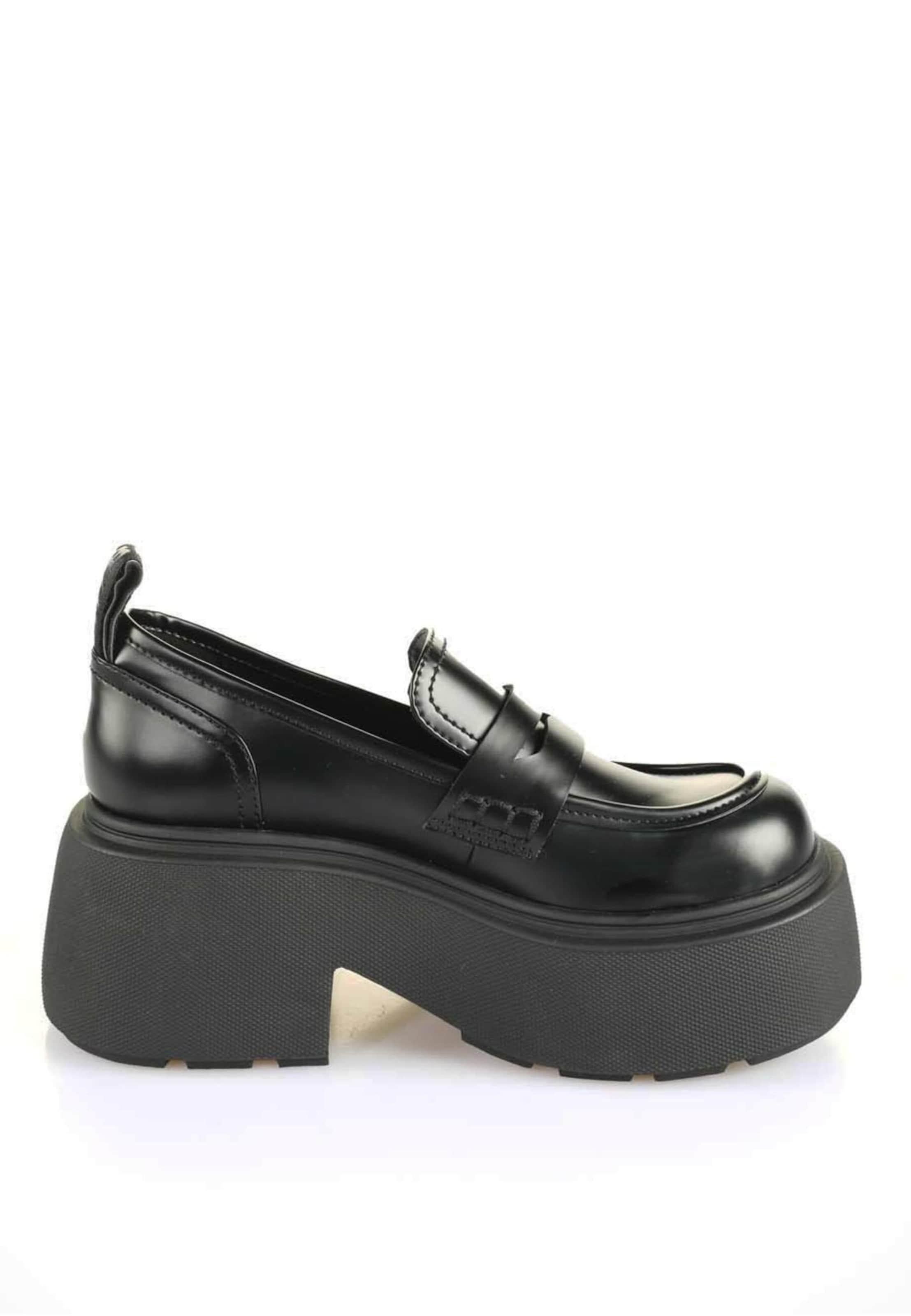 BUFFALO Slipper 'Vicious', värv must