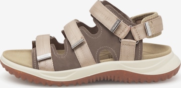 WODEN Sandale 'Caroline' in Beige: Vorderseite