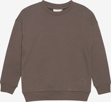 Felpa di EN FANT in marrone: frontale