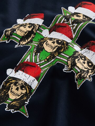 Sweat-shirt 'Guns N Roses' Next en bleu