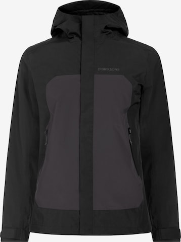 Didriksons Outdoor jacket 'GRIT' in Black: front
