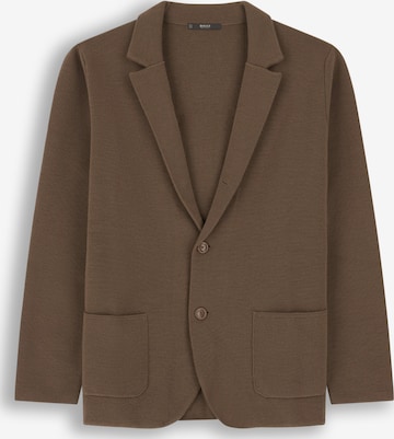 Coupe regular Veste de costume Boggi Milano en marron : devant