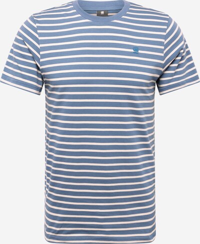 G-Star RAW Shirt in de kleur Blauw denim / Wit, Productweergave