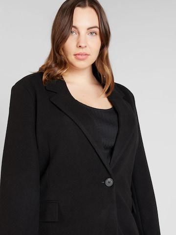 Manteau mi-saison 'NANCY' ONLY Carmakoma en noir