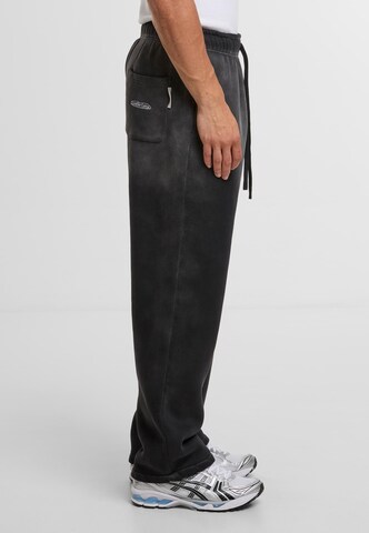 Wide Leg Pantalon Another Cotton Lab en noir