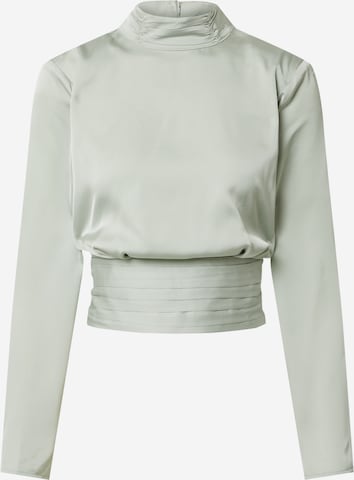 Gina Tricot Blouse 'Cass' in Groen: voorkant